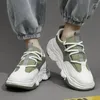 Casual Shoes Heren Schoenen 2024 Mixed Colors Designer Men's Vulcanized Fashion Lace Up Chunky Sneakers For Men Light Running