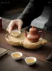 Подносы для чая, креативная керамическая основа для чайника, поднос для хранения воды в стиле ретро, китайские настольные аксессуары, домашняя декоративная посуда, принадлежности