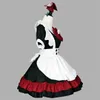 Halen Anime Cosplay Maid Costumes Women Black Red Animati Show Little Evil Maid Roll Play Outfits Underkläder Dr 2021 O9QF#