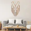 Tapestries Hand Woven Tapestry Chic Backdrop Macrame Wall Hanging Decor For Dorm Bedroom Apartment Living Room Nursery