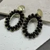 Boucles d'oreilles bohémiennes en cristal coloré pour femmes, perles de rocaille faites à la main, Crochet, bijoux de déclaration, cadeaux, 2024