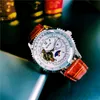 Siwoqi Authentic Mens Watch Waterproof Hollow Tourbillon Fully Automatic Mechanical Watch Mens Watch Trendy Night Glow Watch