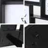 Frames 4-delige combinatie Po-framehouder voor fotobureau Paneel op houtbasis Siamees