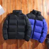 Winter America marka parkas mieszane kolory parę bawełny płaszcze swobodne stojaki ciepłe puffer kurtki mężczyźni top marki płaszcz k8vf#