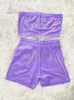 Juicy Velvet Camisole Shorts Set Two Piece Matching Juicy Coture Set Sleeveless Crop Top Short Summer Juicy Tracksuit Outfits For Women Juicy Coture Tracksuit 333