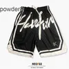 Neue Basketball-Shorts Kt Thompson American Training Capris Trendige lockere Overknee-Strandhosen für Herren und Damen