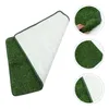 装飾的な花Popetpop Turf Grass Dog Dog Pad Washable Pee Pads人工パッチポットトレーニングマット再利用可能な失禁ベッド吸収