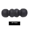 EPP Yoga Foam Roller Waveform Massage Muscle Relaxation Sports Exercise Fitness Back Leg Myofascial Release 45x15cm 240323