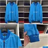 Mensjackor Spring Kiton Lake Blue Baseball Uniform Coat Drop Delivery Apparel Clothing Ytterkläderrockar OTK2A