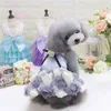 Cão vestuário roupas para animais de estimação teddy de alta qualidade princesa rosa saia é melhor do que urso primavera verão gota entrega casa jardim suprimentos dh87a