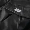męski płaszcz zima modna marka Functital Multi-Pocket kurtka dla mężczyzn i kobiet zaawansowana motocykl naśladuje skórzaną kurtkę y4fv#