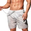 Herren-Shorts, superdünne, weiche Boardshorts, Herren-Badeshorts, Badeanzug, trocken, schnell trocknend, halbtransparent, Strand-Surf-Shorts J240328