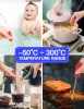 Gauges Yagusmart Food Probe Tuya WiFi Digital BBQ Meat Thermometer For Cooking and Kitchen Grill Oven Smart Food Temperature Probe