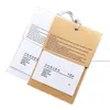 1000 Setslot Wholesale Thick High Quality Eco Friendly Paper Clothing Labels Swing Tags Custom Shape And Color Hang 240325