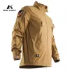 mege Uomini Outdoor Trekking Giubbotti Cappotto tattico militare Impermeabile Giacca a vento con cappuccio Formazione Esercito Nyl traspirante Leggero A1UK #