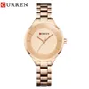 Karien Curren9015 Stahlband Casual Quarz Damen Business Simple Watch
