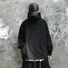 2021 Printemps T-shirt Hommes Streetwear Poche Cargo Vestes à capuche Manteau Hommes Harajuku Coupe-vent surdimensionné Mâle Hip Hop Veste m3UX #