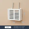 Supports étagère Wifi routeur câble support d'alimentation sans fil organisateurs décor à la maison boîte de rangement tenture murale support bacs montage mural