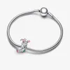 Festive Mouse & Stocking Charm Pandoras 925 Sterling Silver Luxury Charm Set Bracelet Making Beaded charms Designer Necklace Pendant Original Box Fast Shipping