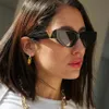 Sunglasses Retro Small Rectangle Women Designer Leopard print Sun Glasses Cat Eye Square Ladies Shades Gafas De Sol 7 Colors