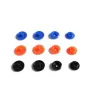 Jackets 12mm Round Plastic Snap Button Rainbow Color Diy Sewing Poppers Fastener Press Button for Baby Clothing Bibs Sewing Accessories