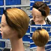 Perruques de cheveux humains Pixie Cut perruque Ombre Blonde courte Bob droite pour les femmes noires dentelle transparente frontale brésilienne livraison produit Dhhqo