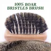 Brosse Cheveux Femme щетина кабана, женская расческа для расчесывания волос, деревянная щетка для волос, парикмахерская расческа, массажная щетка для кожи головы 240322