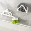 Kök förvaring 2 st arrangör Sug Cup Sink Drain Rack Sponge Holder Soap Drainer Bad Accessorie