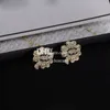 Boucles d'oreilles en cristal tendance, boucles d'oreilles classiques en forme de cœur rose, boucles d'oreilles en strass scintillant avec boîte