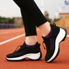 Chaussures décontractées femmes plate-forme femme baskets pour 2024 respirant maille Tenis dames chaussette Zapatillas Mujer