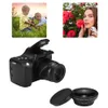 4K Professional 30 MP HD Camcorder Vlog Video Camera Night Vision Touch Screen Camera 18x Digital Zoom Camera med Mic Lens 240327