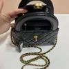 Borsa di design della spiaggia per il designer di borsetti 23k Medioele Beauty Borse Borse Borsa per catena per spalla singola Stuma Golden Crossbody Balla