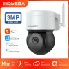 Dozen Inqmega 3mp Wifi Tuya Camera Smart Cloud Ptz Ip Camera Outdoor Google Home Alexa Video Surveillance Cam voor tuin