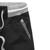 Herenshorts Zomer Heren Sportbroek Casual linnen Effen Losse rechte zakken Panty Katoen Comfortabel Aangepast trekkoord Doek