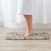 Mattor Multicolor Floral Seamless Mönster Japanese Turf Bedroom Mat Rug Home Doormat Kitchen Mattan Decoration