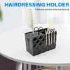 Storage Bags Black Professional Salon Shear Holder For Stylist Scissors Rack Case Hair Clips Box Hairdressing Combs Organizer