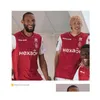 Koszulki piłkarskie 2023 2024 Stade de Reims 23 24 Balogun S Ito Football Shirts Sierhuis Abdelhamid Zeneli van Cajuste Bergen Maolida Matu Otwb7