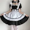 Mulheres japonesas Maid Lolita Dr Anime Cosplay Animati Uniform Outfit Roupas Cosplay Waitr Role Play Roupas z1u3 #