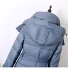 Sanishroly New Winter Women Hooded Puffer Coat Casual Warm Thicken White Duck Down Jacka Parka Kvinnlig LG Outwears Tops SE1061 N0SS#