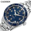 CADISEN Men's Precision Steel Fully Automatic Mechanical NH35 Movement Business Glow Watch 8208
