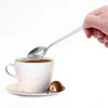 Coffee Scoops 3Pc Long Handle Stainless Steel Tea Spoon Cocktail Ice Cream Spoons Cutlery Pointed Head