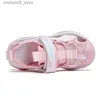 Sandali Ragazze rosa mimetico punta avvolta sandali sportivi per bambini 2023 estate nuova gioventù antiscivolo moda per bambini ragazzo scarpe casual fresche Q240328
