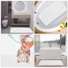 Bath Mats Mat Non-Slip Shower With Suction Cups Machine Washable Extra Long 91 X 43 Cm