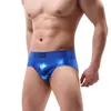 Sous-vêtements Mode Hommes Sexy U Convexe Brillant Nylon Glace Soie Boxers Homme Pénis Poche Jockstrap Gay Mâle Sous-Vêtements Érotiques Club Vêtements