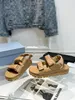 Sandalen Dames Designer slippers pantoffels bont Shearling leer Canvas slide Pluche pantoffel Oranje Rood 0323