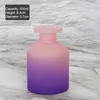 Mode 100 ml leere nachfüllbare Glas Parfüm Diffusor Flasche Farbverlauf Aroma Diffusor Gläser