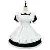 Costume classico da cameriera Anime Cosplay Nero Bianco Plus Size Apr Maid Cat Girl Kawaii giapponese Abiti Party Princ Lolita Dr C8SG #