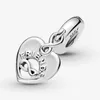 „Friends Forever“-Herz-Charm-Anhänger aus 925er-Sterlingsilber von Pandora, Luxus-Charm-Set, Armbandherstellung, Charms, Designer-Halskettenanhänger, Original-Geschenkbox, TOP-Qualität