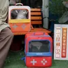 Borsa da viaggio portatile per animali domestici per gatti. Gita alla moda
