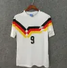 VM 1990 1992 1994 1998 1988 Tyskland Retro Littbarski Ballack Soccer Jersey Klinsmann Matthias Home Shirt Kalkbrenner Jersey 1996 2004